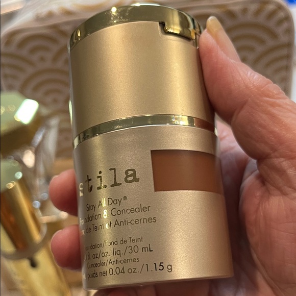 NWOT Stila Gold and Brown Makeup Collection very beautiful and brown - Picture 6 of 12